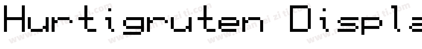 Hurtigruten Display字体转换